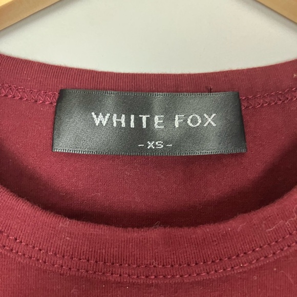 Whitefox burgundy baby tee - Picture 5 of 5